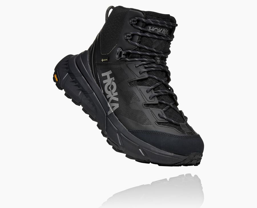 Hiking Boots Mens - Hoka One One TenNine Hike GORE-TEX - Black - ZOAVEML-04